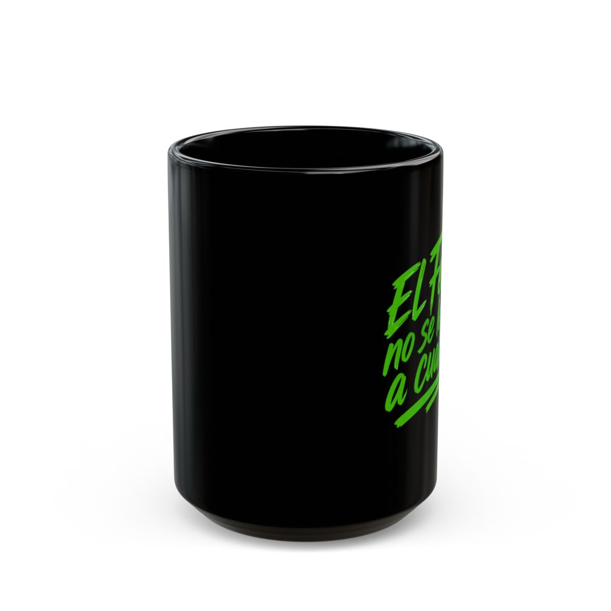 Feid "El Ferxxo no se le dedica a cualquiera" Black Mug - alternate angle 2, merchandise