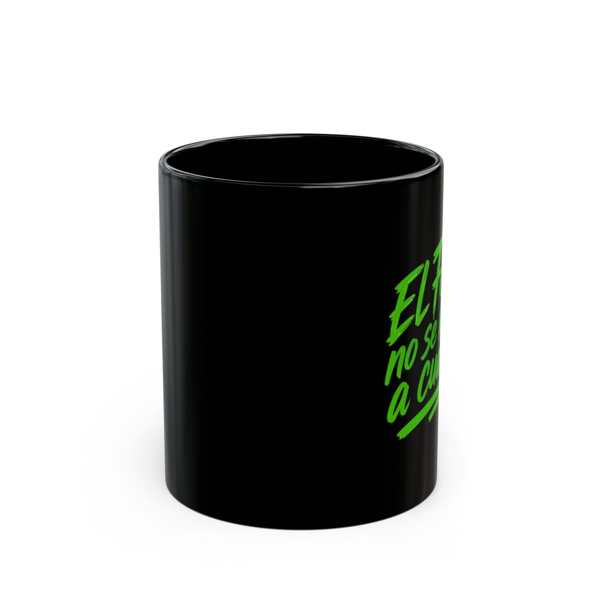 Feid "El Ferxxo no se le dedica a cualquiera" Black Mug - alternate angle 1, merchandise