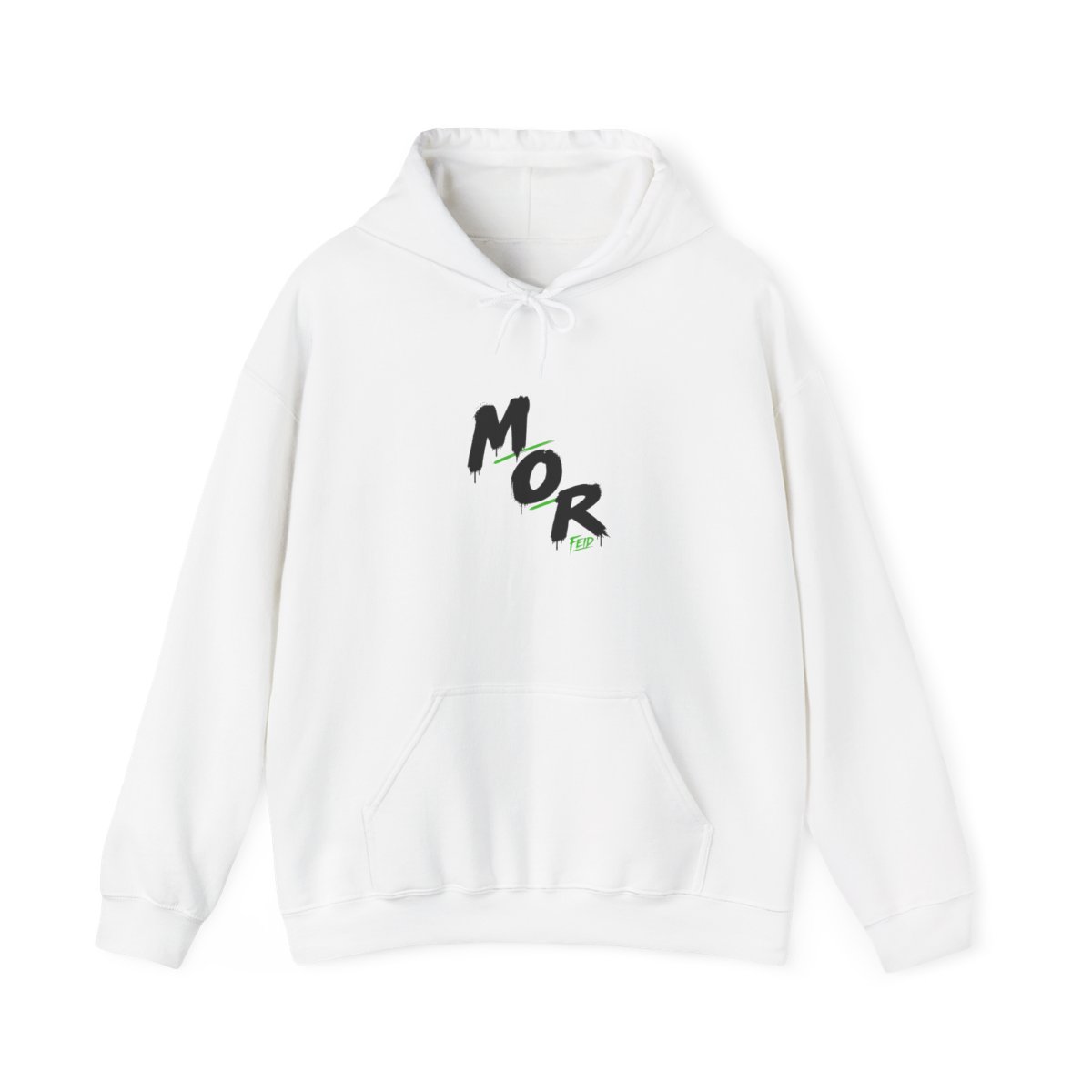 Feid " in smaller font beneath the last letter " Hoodie - alternate angle 3, merchandise