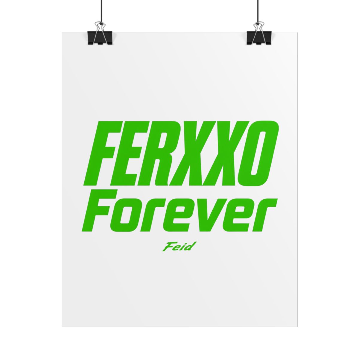Feid "FERXXO Forever" Poster