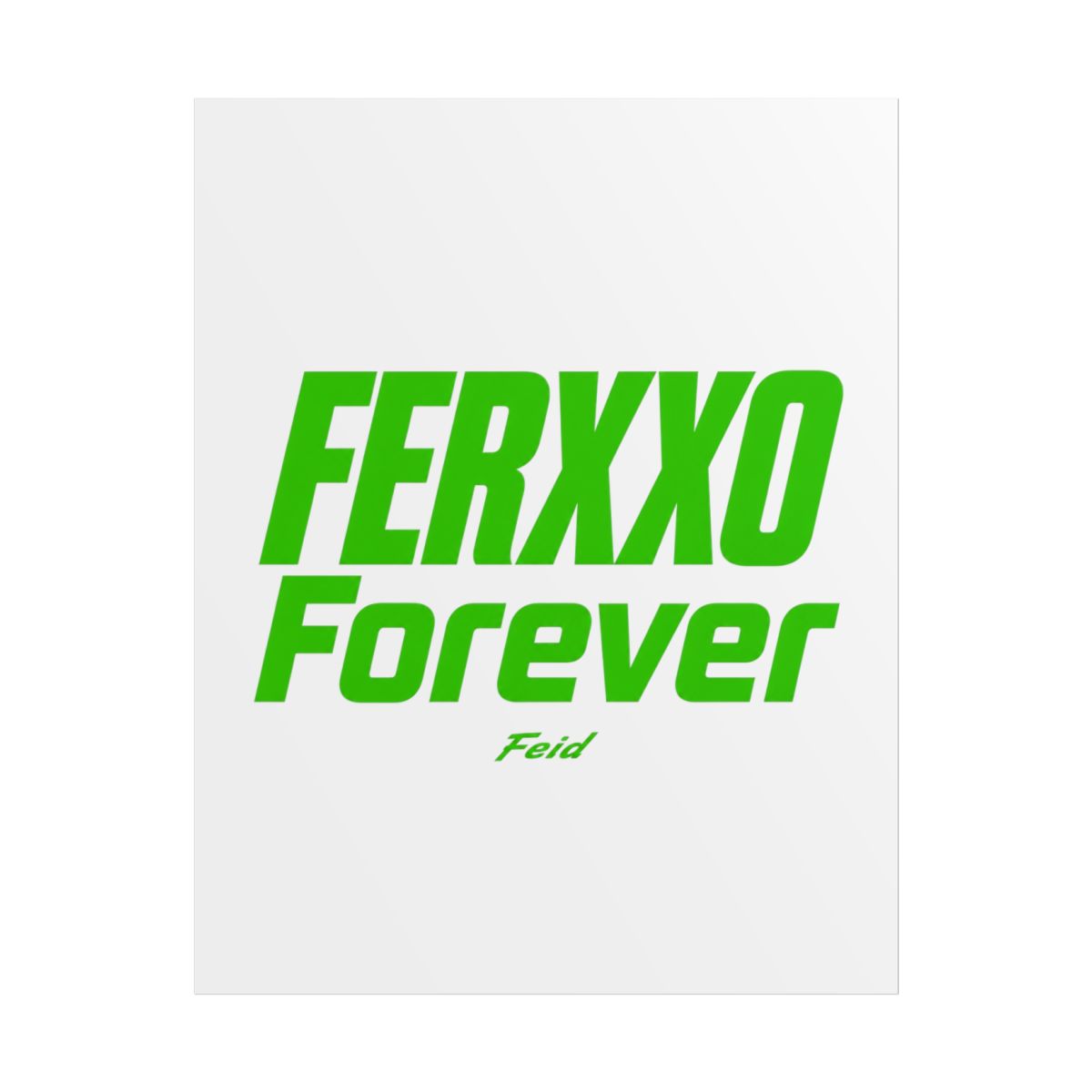 Feid "FERXXO Forever" Poster - alternate angle 1, merchandise