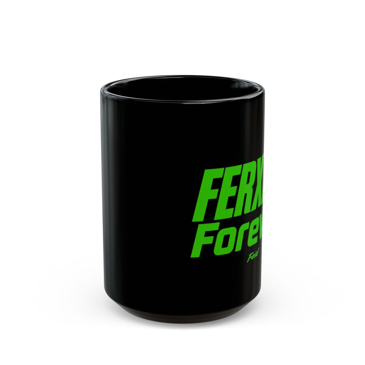 Feid "FERXXO Forever" Black Mug - alternate angle 2, merchandise