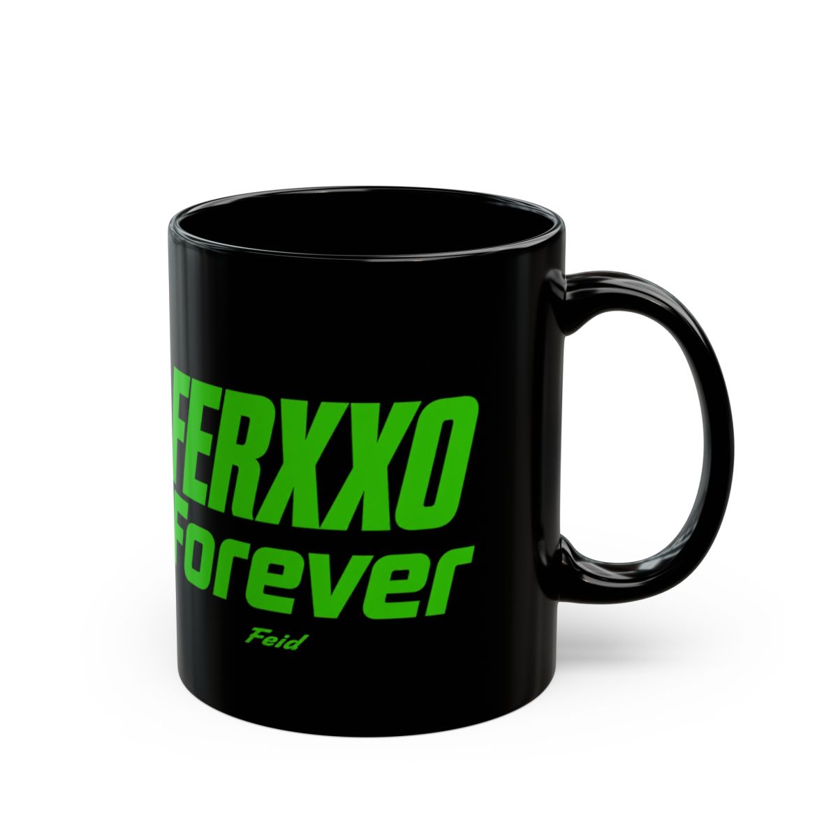 Feid "FERXXO Forever" Black Mug