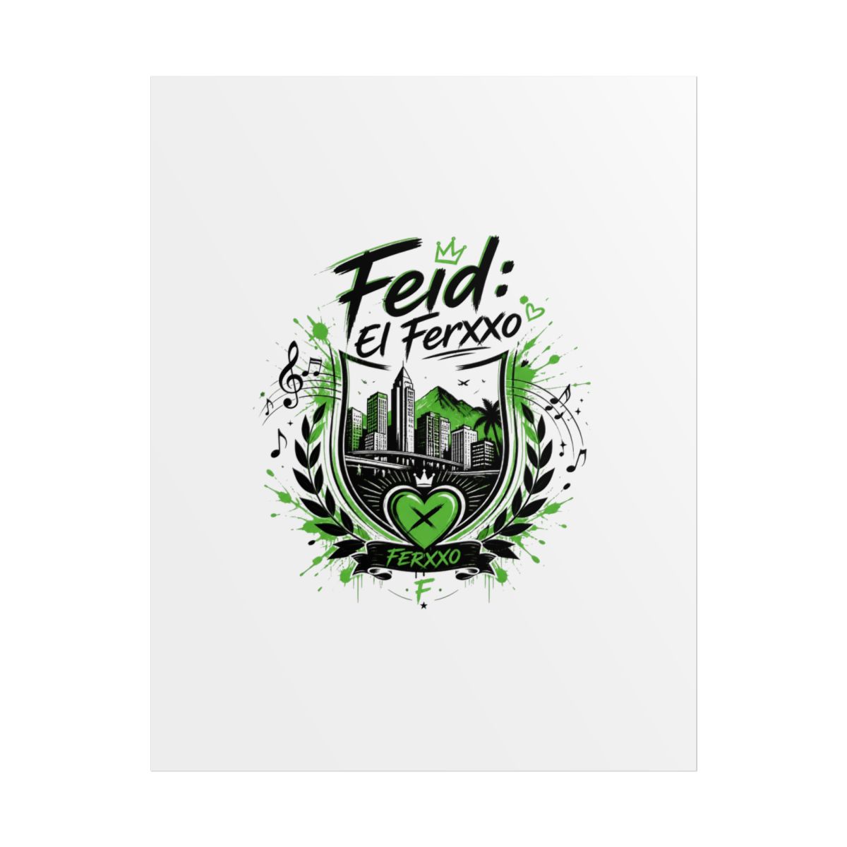 Feid "Ferxxo." Poster - alternate angle 1, merchandise