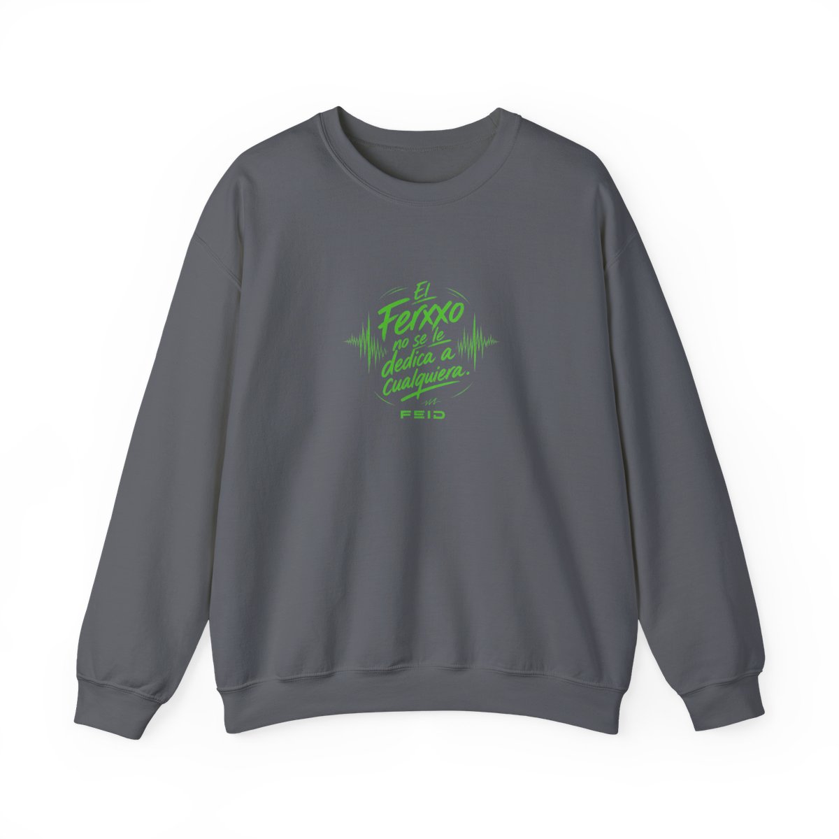 Feid "El Ferxxo no se le dedica a cualquiera." Crewneck - alternate angle 4, merchandise