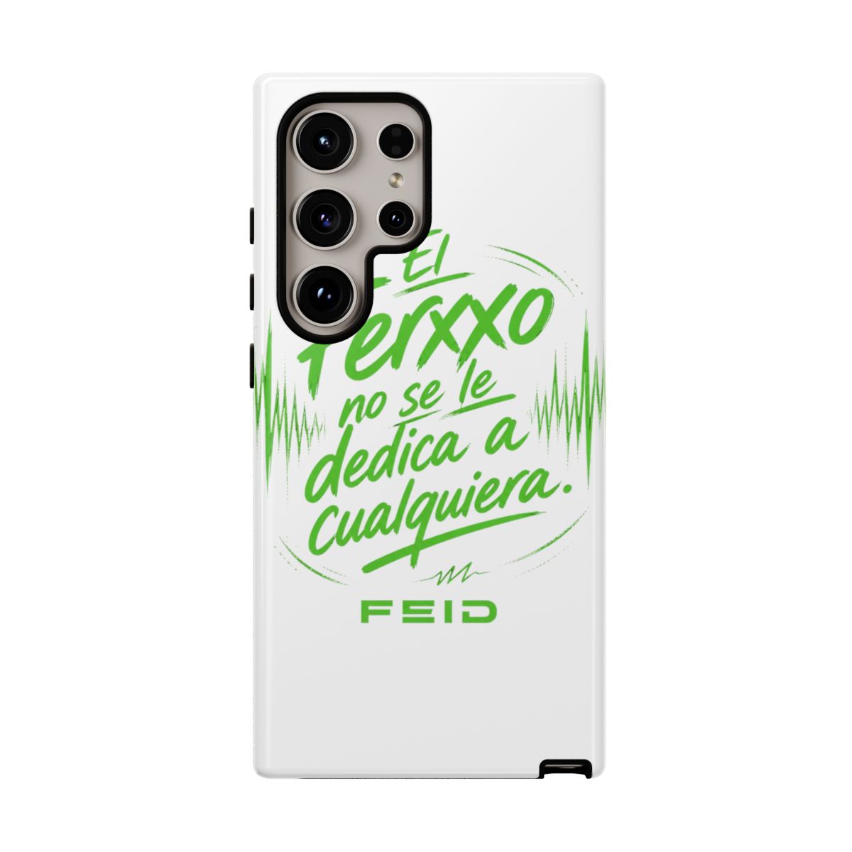 Feid "El Ferxxo no se le dedica a cualquiera." Phone Case - alternate angle 3, merchandise