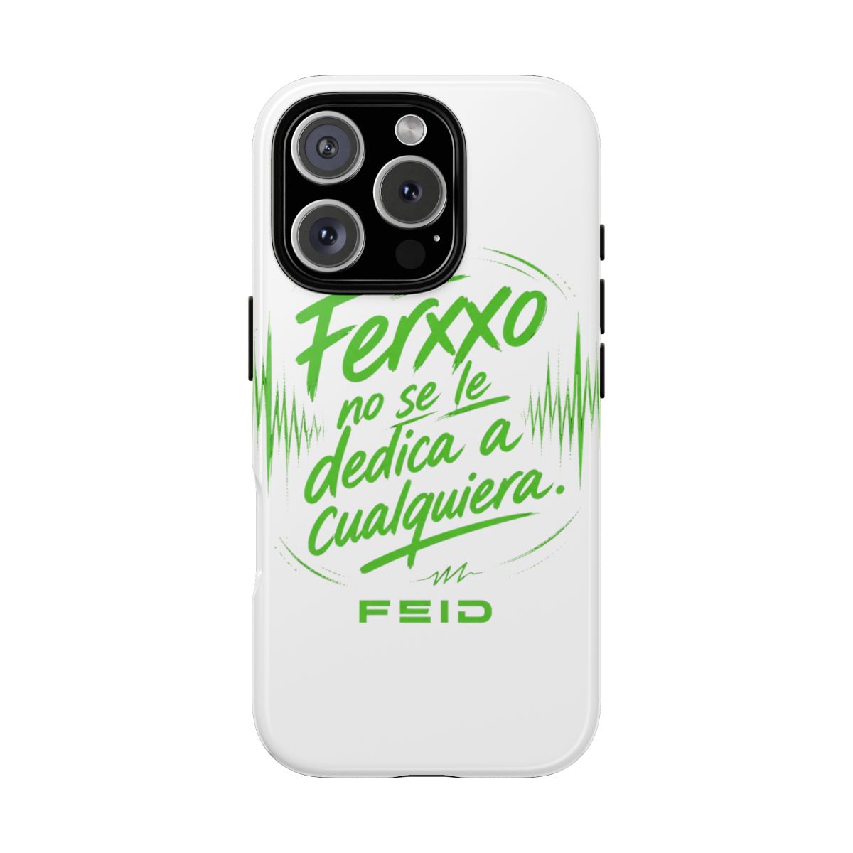 Feid "El Ferxxo no se le dedica a cualquiera." Phone Case - alternate angle 4, merchandise