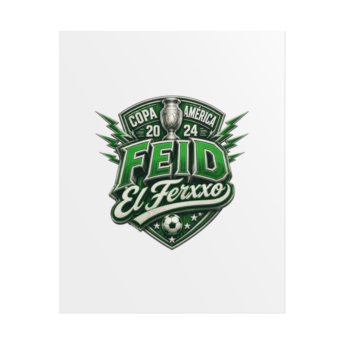 Feid "Copa América 2024" Poster - Official Posters & Wall Art merchandise