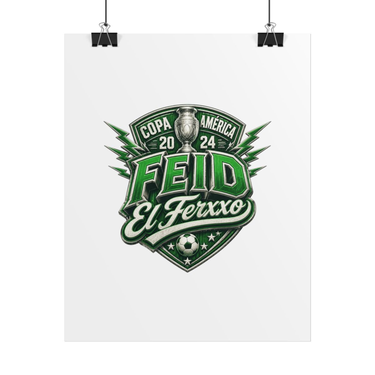 Feid "Copa América 2024" Poster