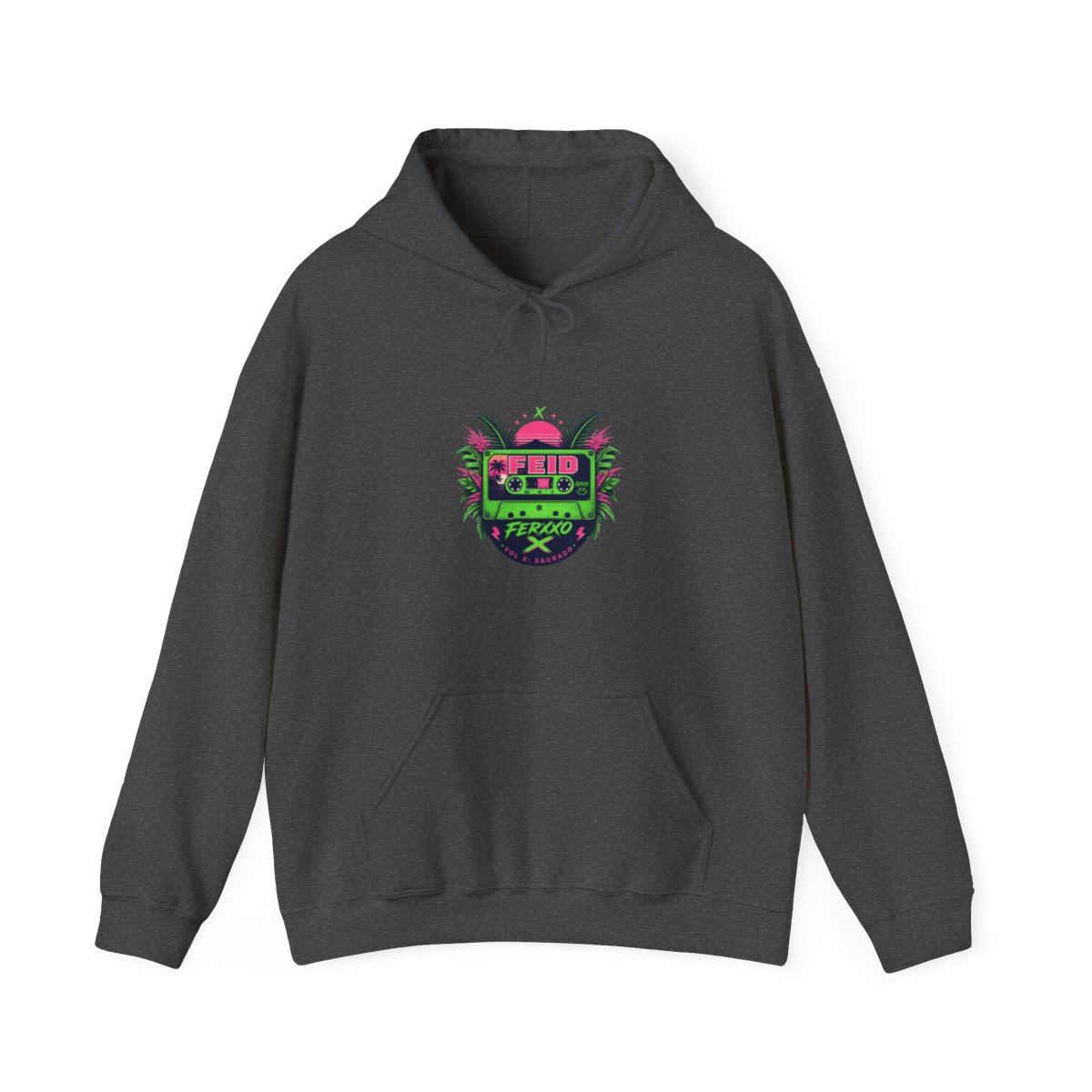 Feid "FERXXO VOL X: Sagrado." Hoodie - alternate angle 3, merchandise