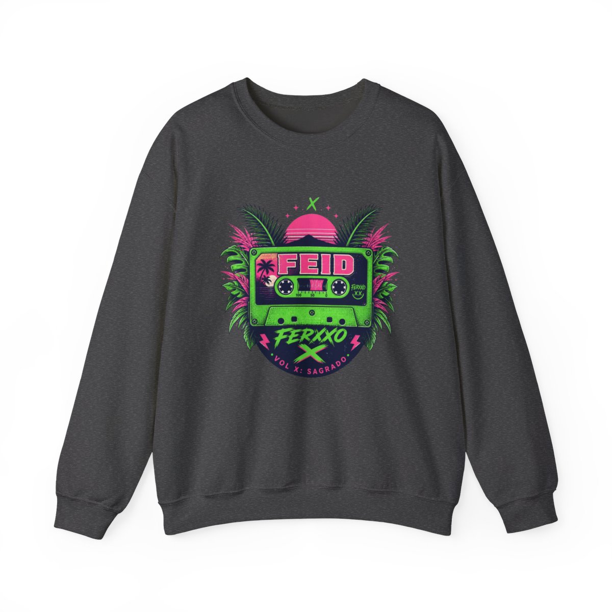 Feid "FERXXO VOL X: Sagrado." Crewneck - alternate angle 3, merchandise