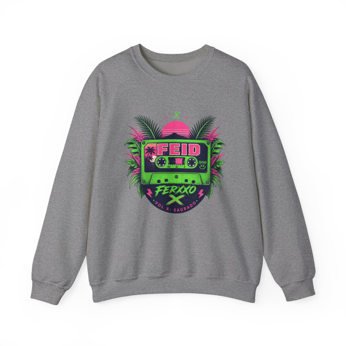 Feid "FERXXO VOL X: Sagrado." Crewneck - alternate angle 2, merchandise