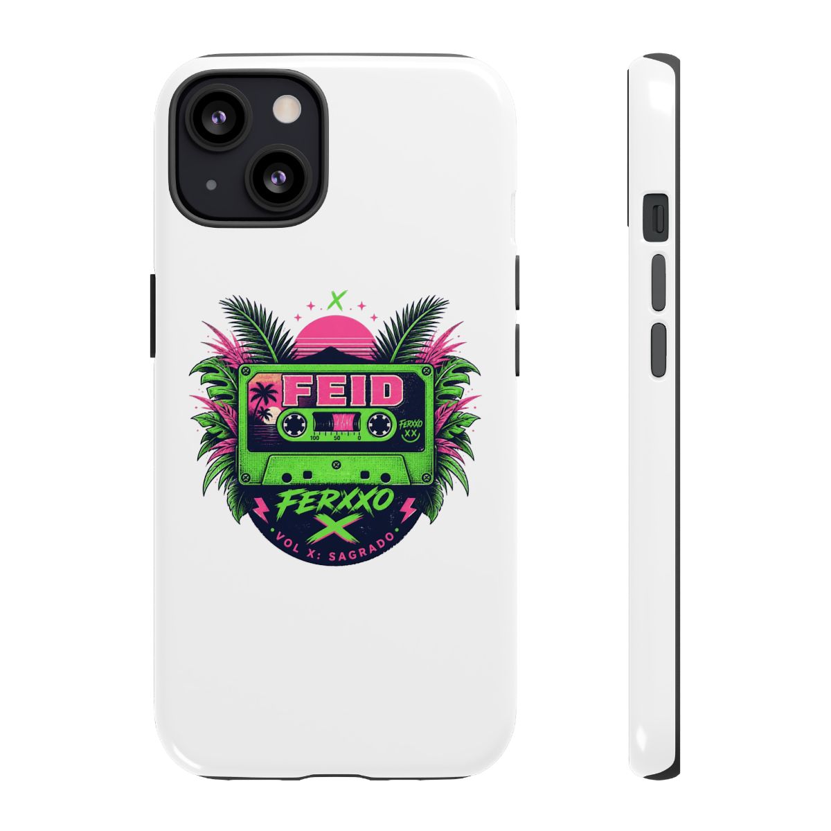 Feid "FERXXO VOL X: Sagrado." Phone Case - alternate angle 5, merchandise