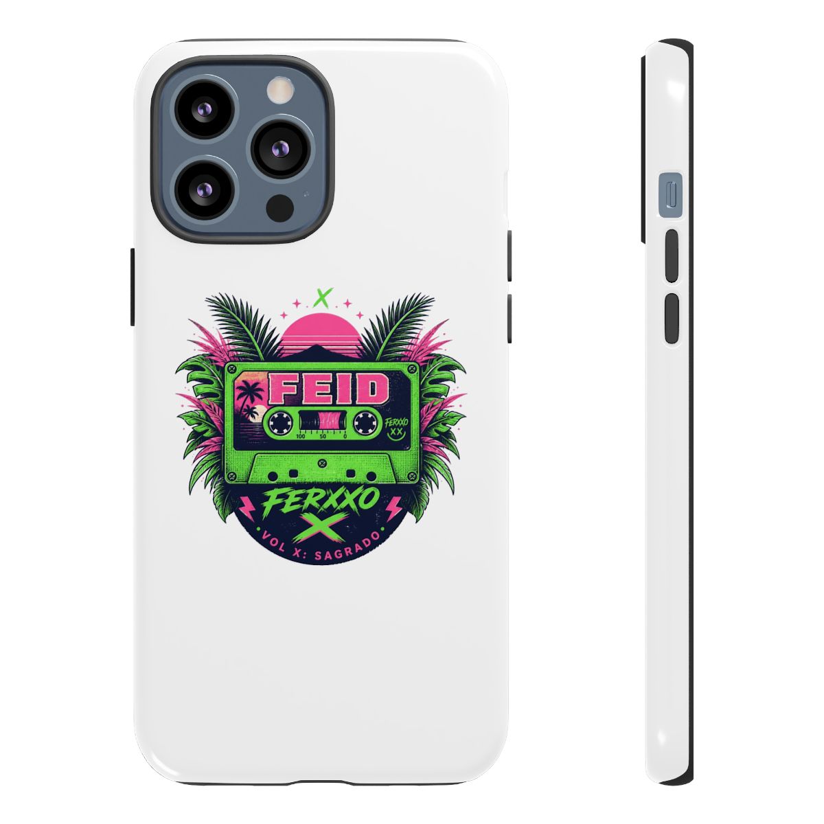 Feid "FERXXO VOL X: Sagrado." Phone Case - alternate angle 1, merchandise