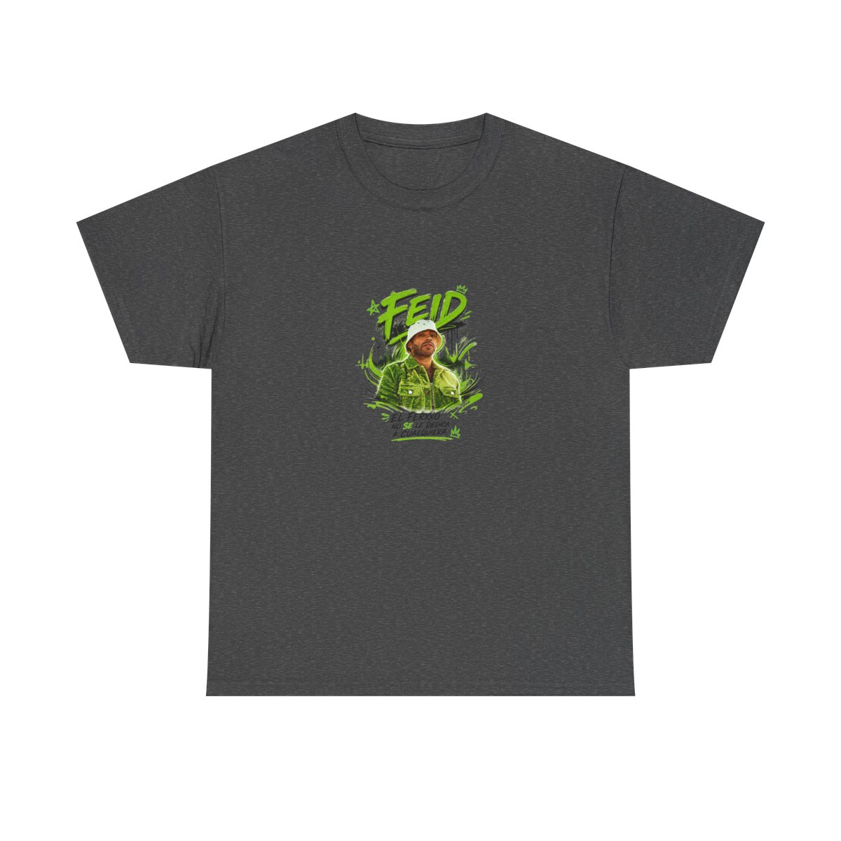 Feid Movement Face Must Remain Unisex Tee - alternate angle 2, merchandise