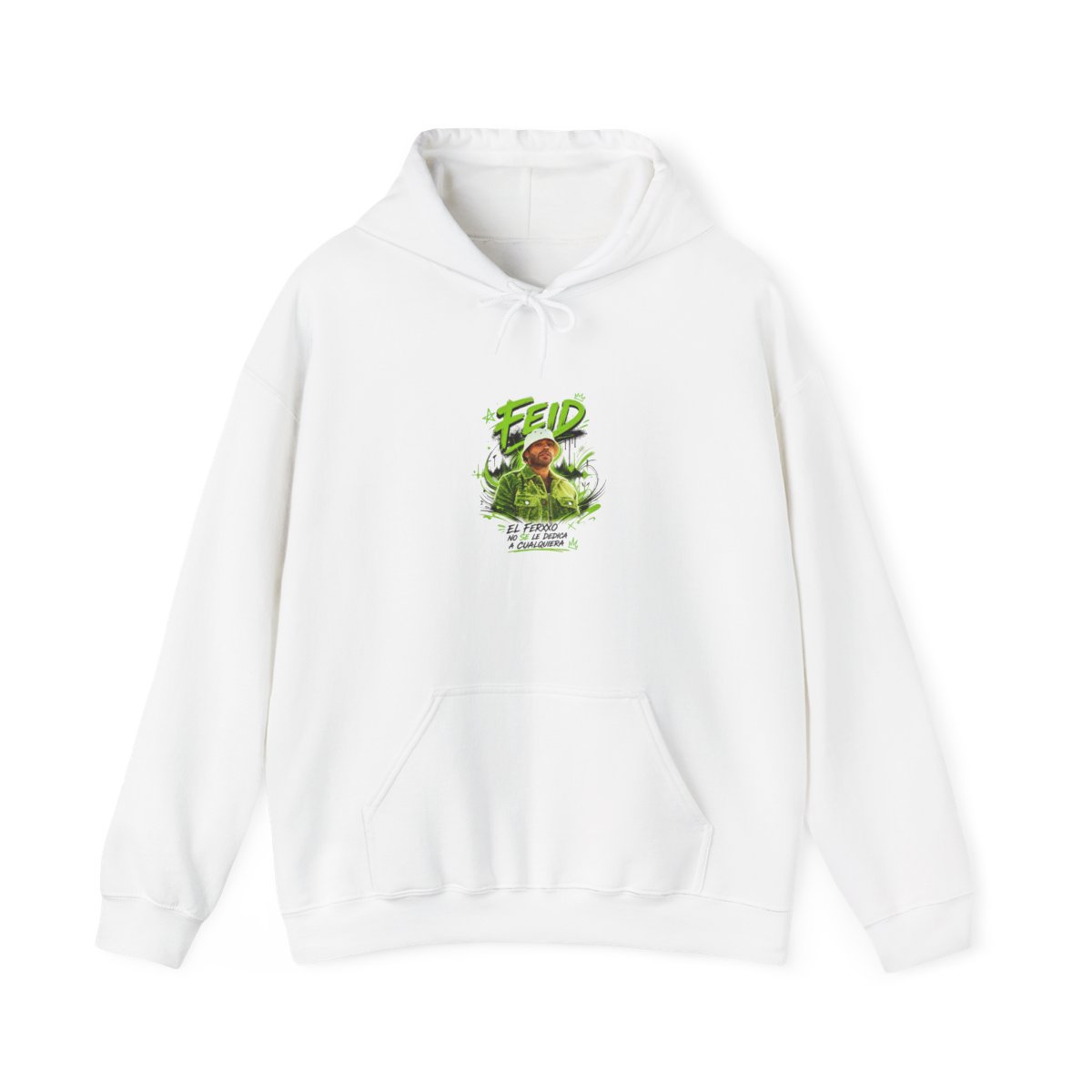 Feid Movement Face Must Remain Hoodie - alternate angle 2, merchandise