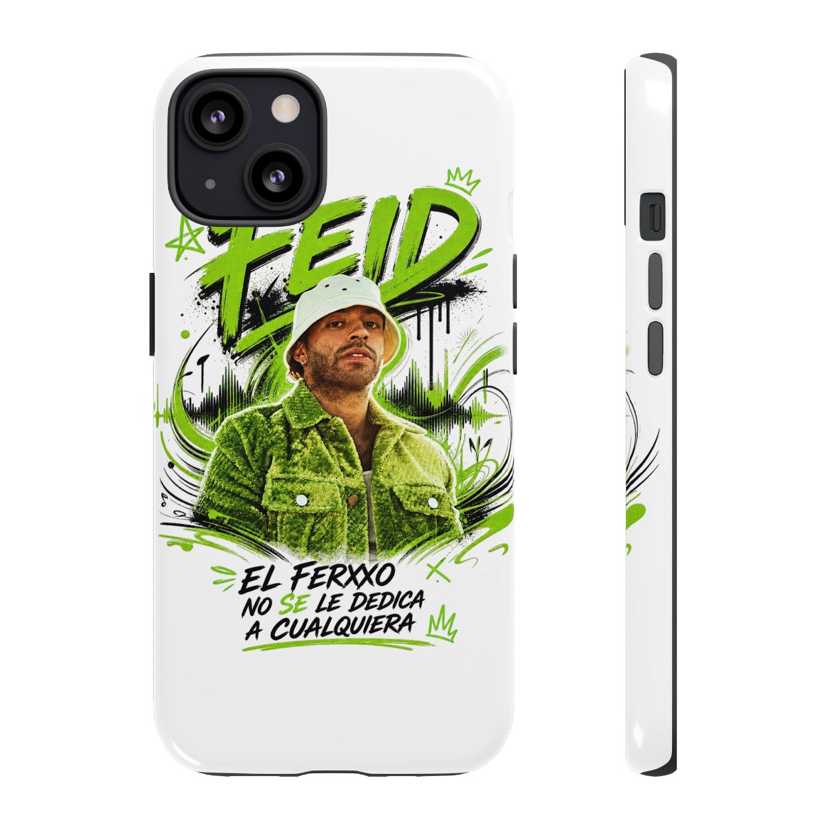 Feid Movement Face Must Remain Phone Case