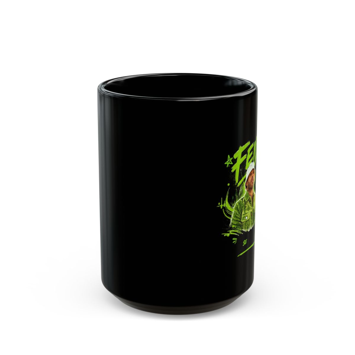 Feid Movement Face Must Remain Mug - alternate angle 1, merchandise
