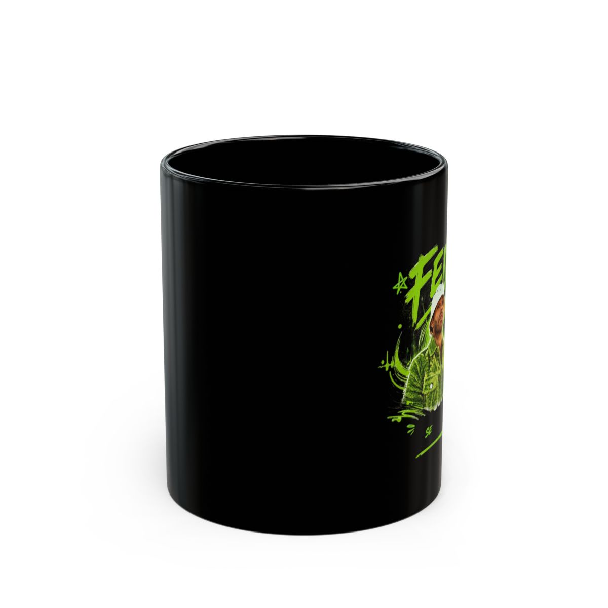 Feid Movement Face Must Remain Mug - alternate angle 2, merchandise