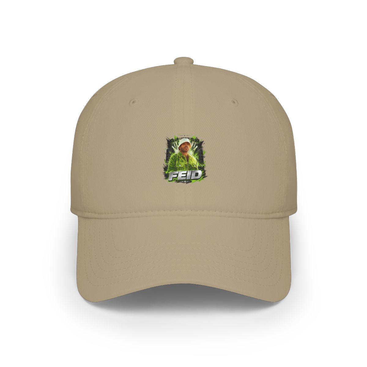 Feid " in bold sans-serif at the bottom. " Hat - alternate angle 2, merchandise