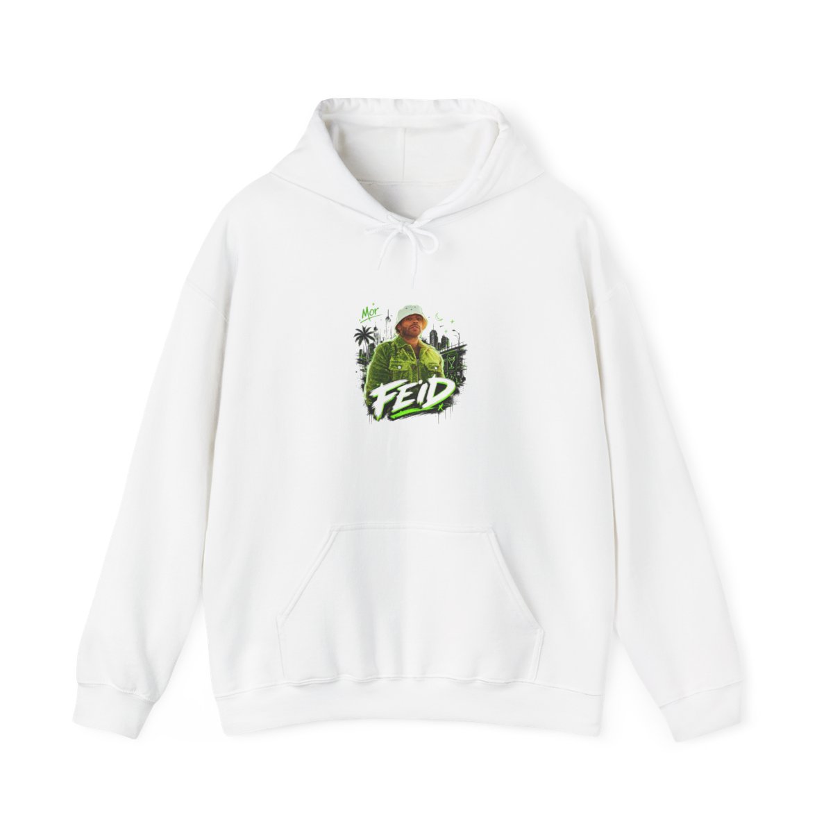Feid " in bold handwritten font across the bottom. " Hoodie - Official hoodies merchandise