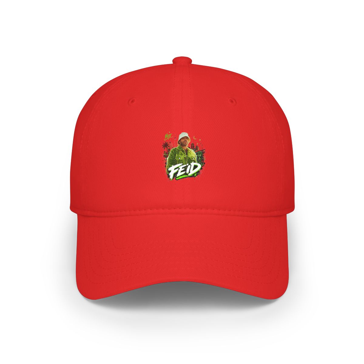 Feid " in bold handwritten font across the bottom. " Hat