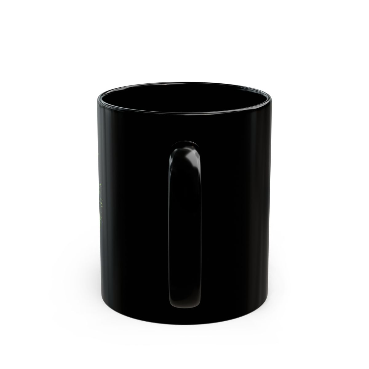 Feid " in bold handwritten font across the bottom. " Black Mug - alternate angle 4, merchandise
