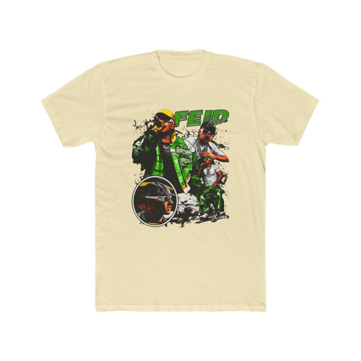Feid Vintage Bootleg T Shirt - alternate angle 5, merchandise