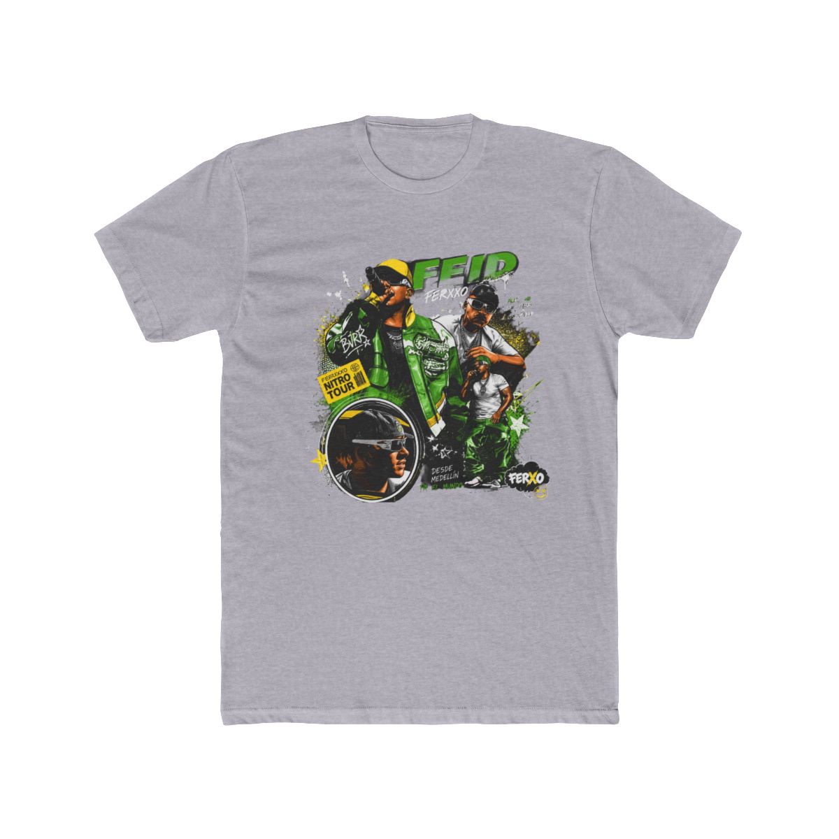 Feid Vintage Bootleg T Shirt - alternate angle 4, merchandise