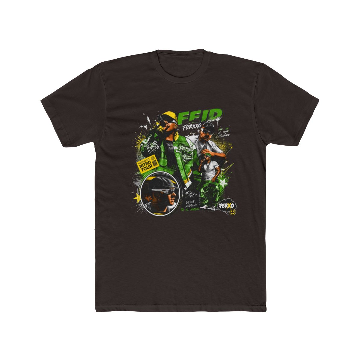 Feid Vintage Bootleg T Shirt - alternate angle 3, merchandise
