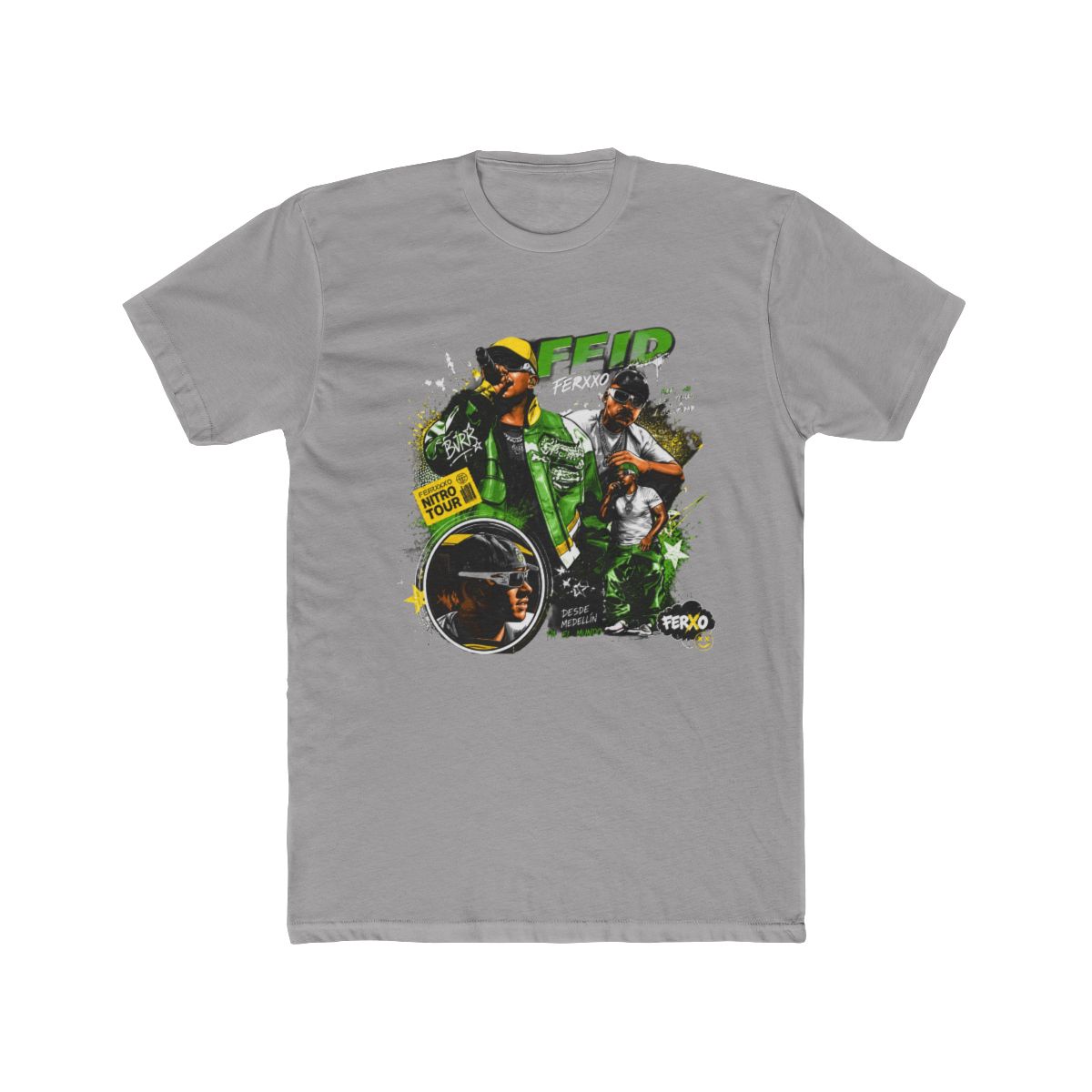 Feid Vintage Bootleg T Shirt - alternate angle 2, merchandise