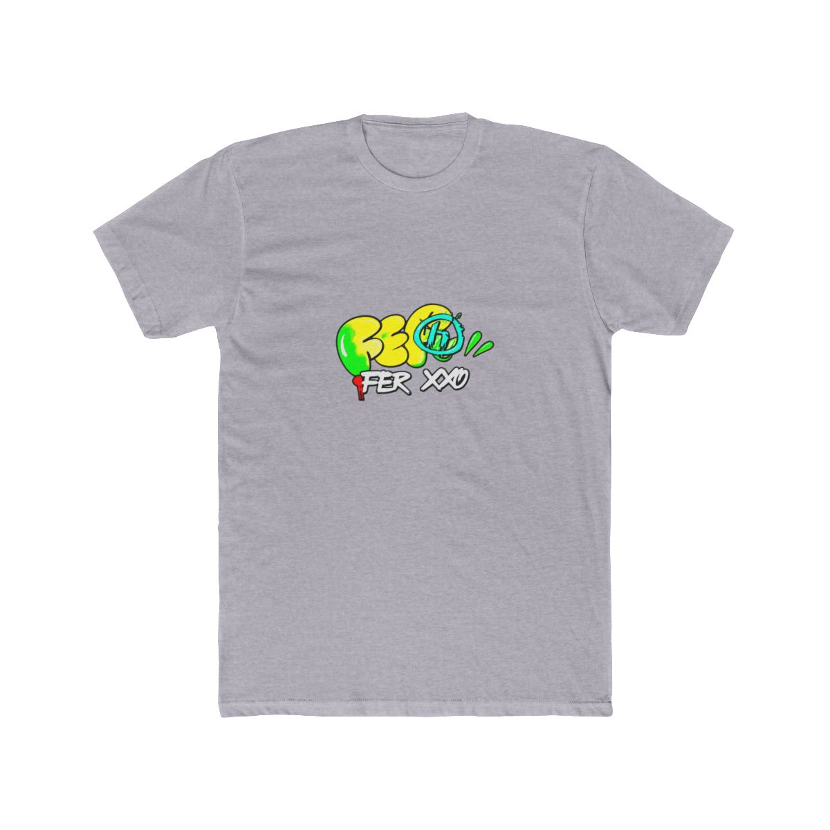 Feid Ferxxo Big Face Signature T Shirt - alternate angle 5, merchandise