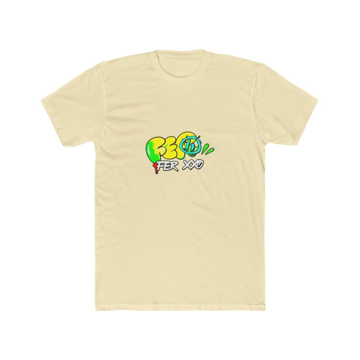 Feid Ferxxo Big Face Signature T Shirt - alternate angle 4, merchandise