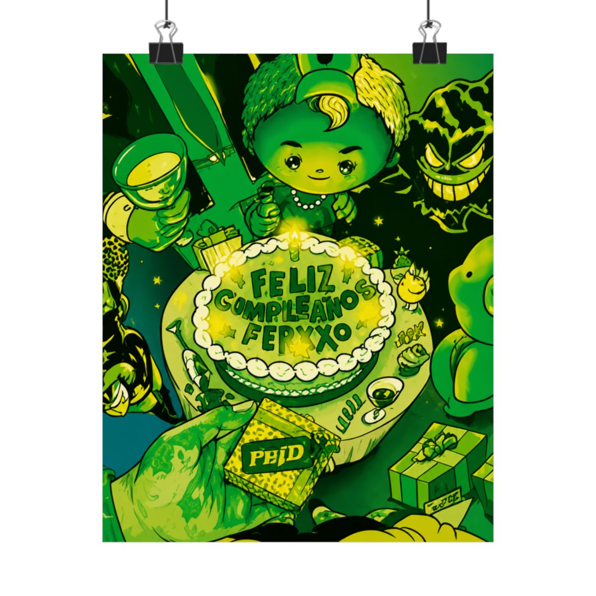 Feid - Feliz Cumpleaños Ferxxo Premium Matte Poster